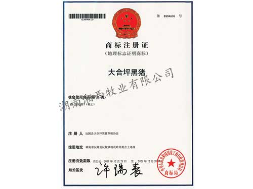 商標(biāo)注冊(cè)證